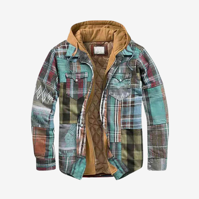 Nohr™ | Patchwork Vest med Tern